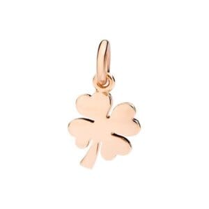 Ciondolo Dodo Quadrifoglio Oro rosa