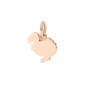 Ciondolo Dodo simbolo Dodo Oro rosa 9k