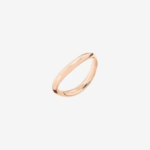 Anello Dodo Essentials Wave in oro rosa - 52
