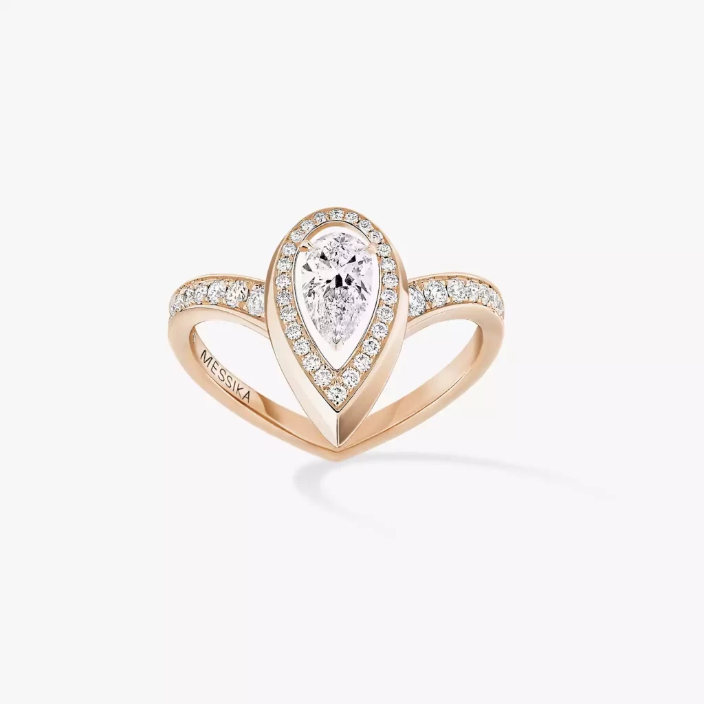 ANELLO MESSIKA FIERY ORO ROSA E DIAMANTI