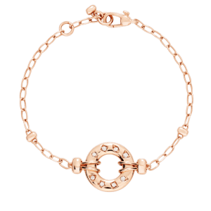 Bracciale Pomellato Iconica in oro rosa e diamanti